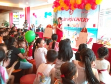 Cho thuê dàn âm thanh mini phục vụ ngày hội chicky tai kFC